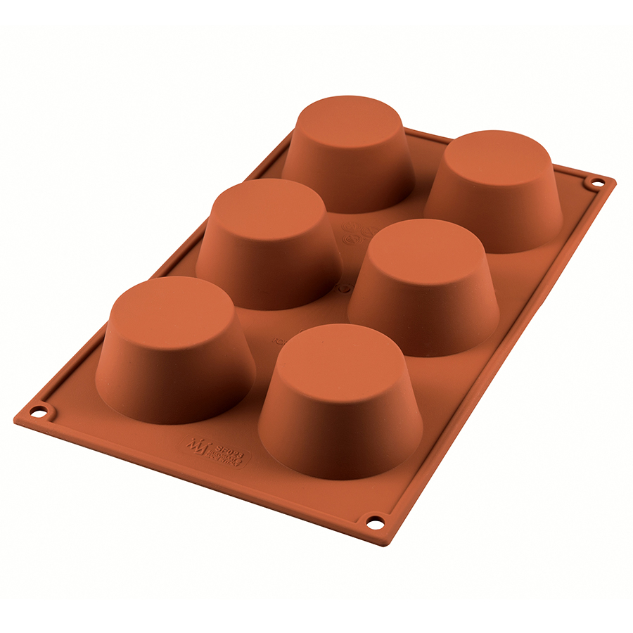 20.023.00.0065 Форма для приготовления маффинов muffin 18 х 33,5 см силиконовая Silikomart 