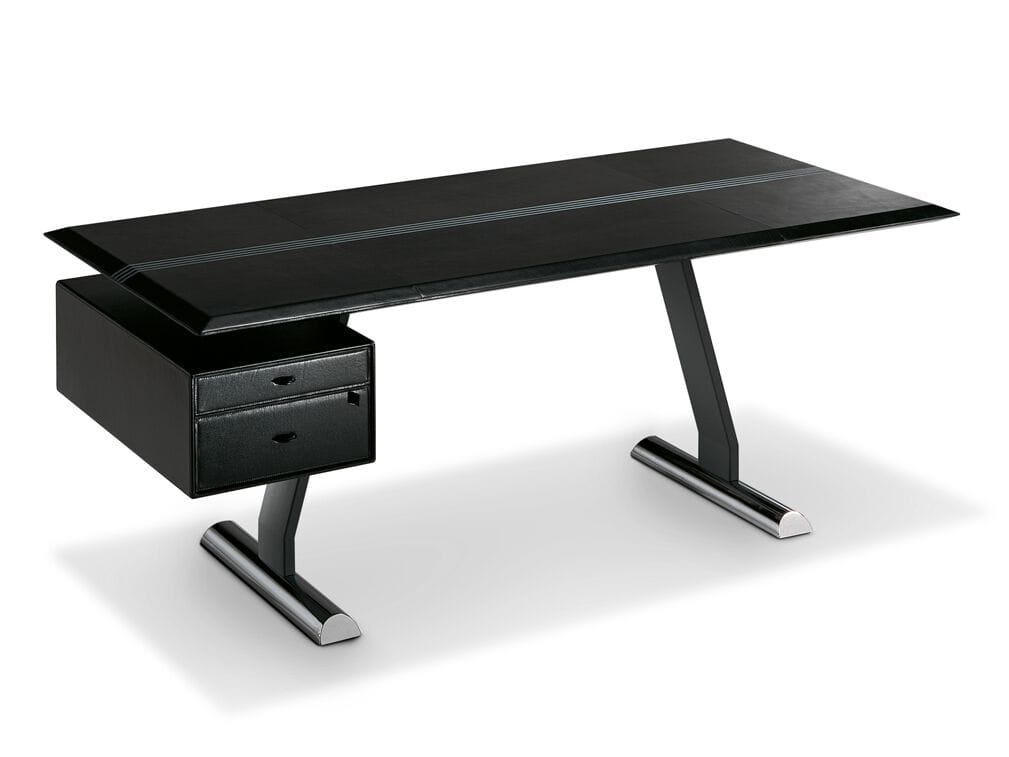 Деревянный исполнительный стол с ящиками i 4 Mariani ARCH-00071740