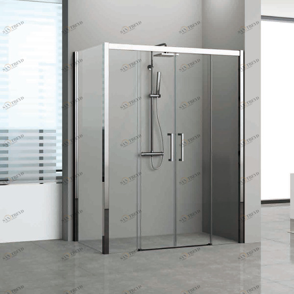 Душевой уголок 120x70 KUADRA 2A+F Novellini KUADRA KUAD2A1141KKUADF661K