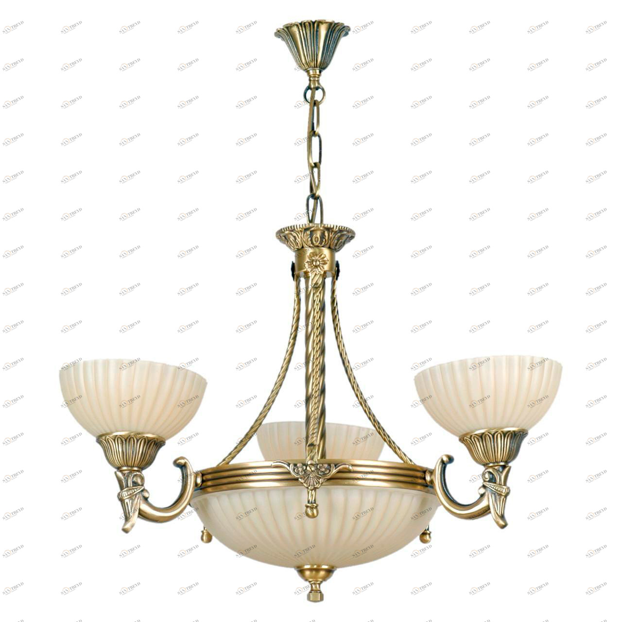 Подвесная люстра MW-Light Афродита 317010406 MW-LIGHT ДИЗАЙНЕРСКИЕ, АФРОДИТА 184609 Бежевый 