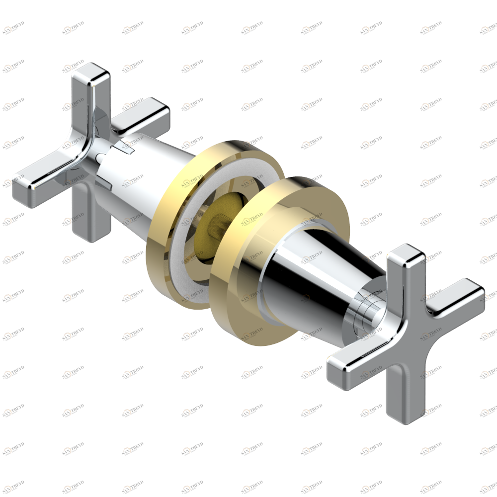 G69-638V Ручки большие, пара Thg-paris Spirit Хром/золото G69-638V CAT.A