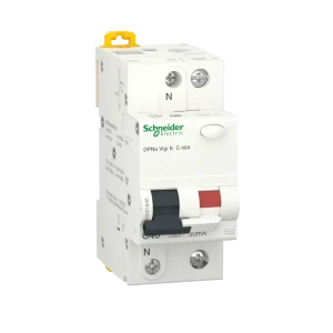 Дифференциальный автомат Systeme Electric Acti9 1P N C40 A 30 мА 4.5 кА AC A9DZ1640 82850922 STLM-2144945