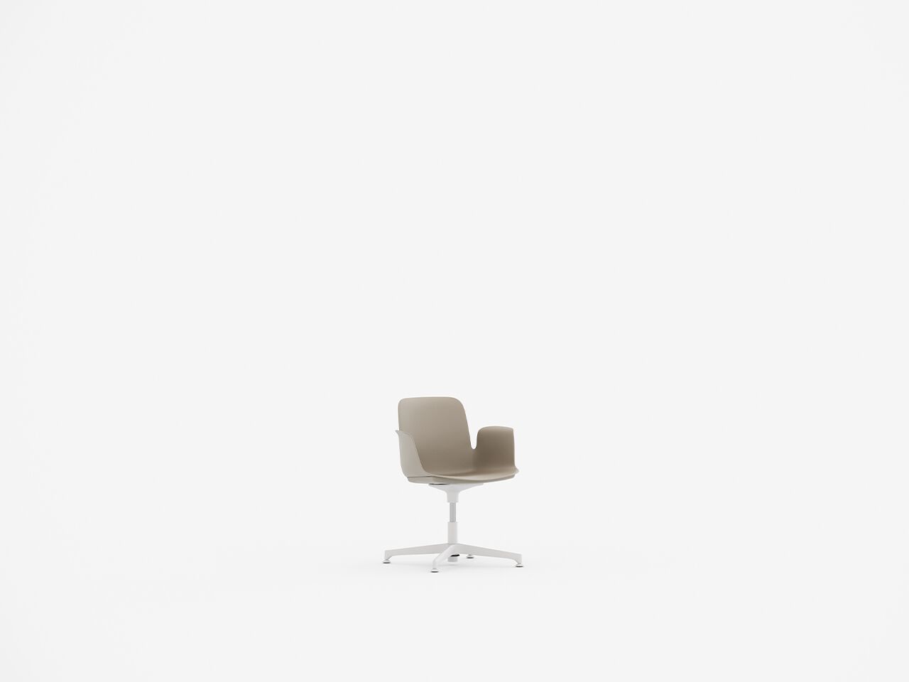 Пластиковый поворотный стул FREZZA Fior di Lotus Plastic ARCH-00087257 - Вид №3