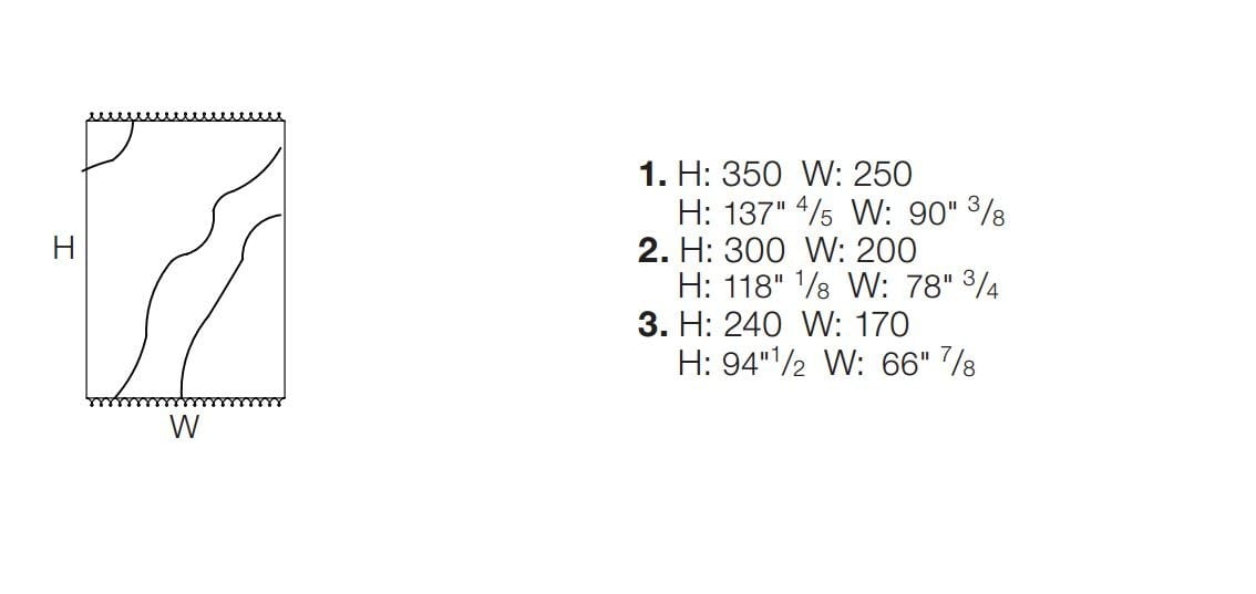 Прямоугольный ковер ручной работы из шерсти BODEMA WATER ARCH-00021515 - Вид №4