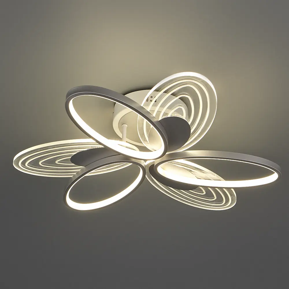 Люстра потолочная Jlight Mediana 5643/90C LED цвет белый 84315602 STLM-2063296 