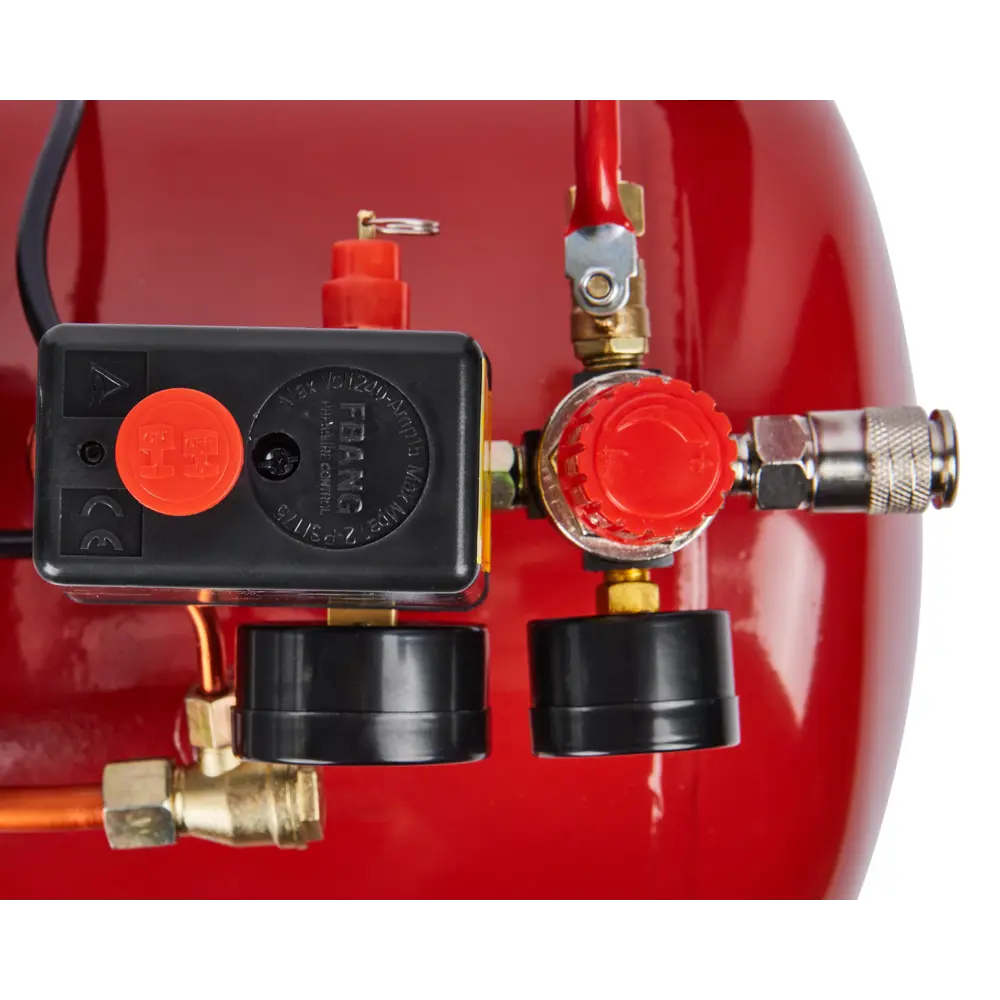 Компрессор сетевой поршневой масляный Elitech КМЛ 300-50, 50 л 240 л/мин STLM-2141259 - Вид №9