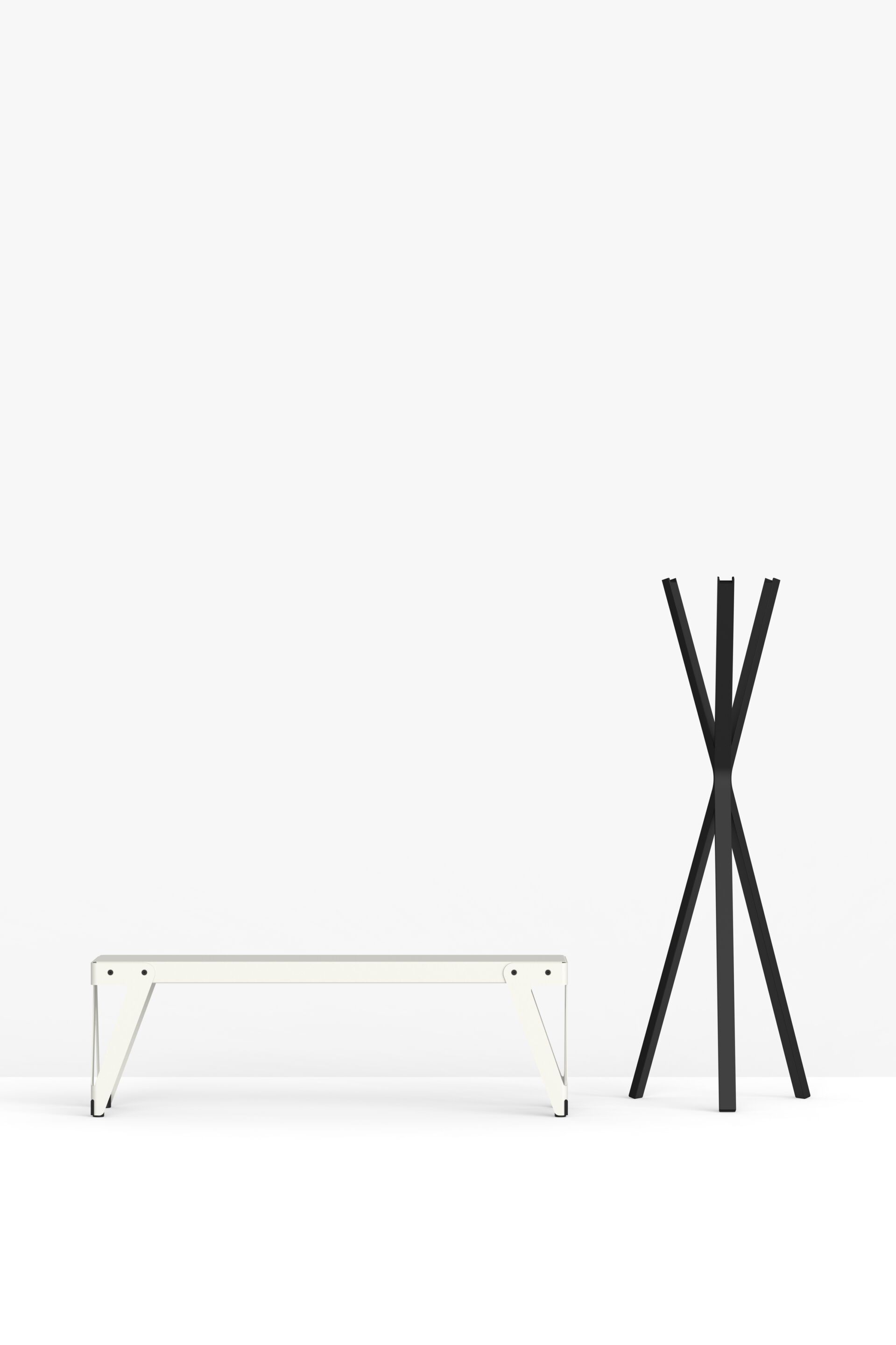 Стальная напольная вешалка с порошковым покрытием FUNCTIONALS HJW ARCH-00064733 - Вид №12