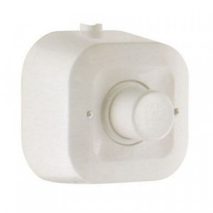 15404 Idral Пневматическое кнопочное управление для бачка унитаза. Белый пластик для наружного настенного монтажа с комплектом подключения