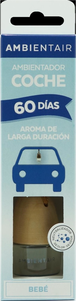 10656745 Ambientair Диффузор для автомобиля Свежий 6 мл Стекло 