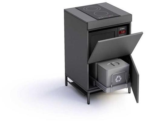 Bralco Металлическая мини-кухня Domomag sun-id-1444343 - Вид №8