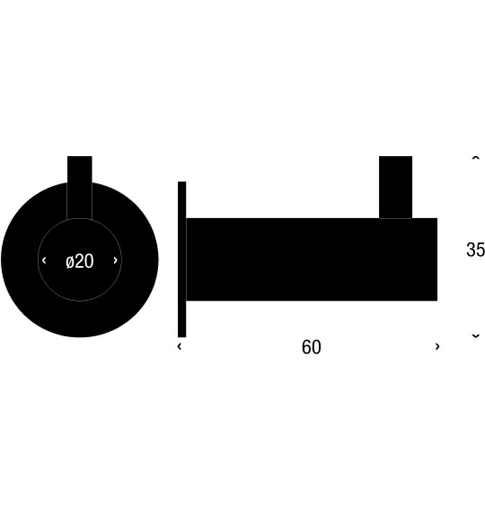 FROST Крючок 4L » полированный. Нержавеющая сталь Полированный O1128  - Вид №2