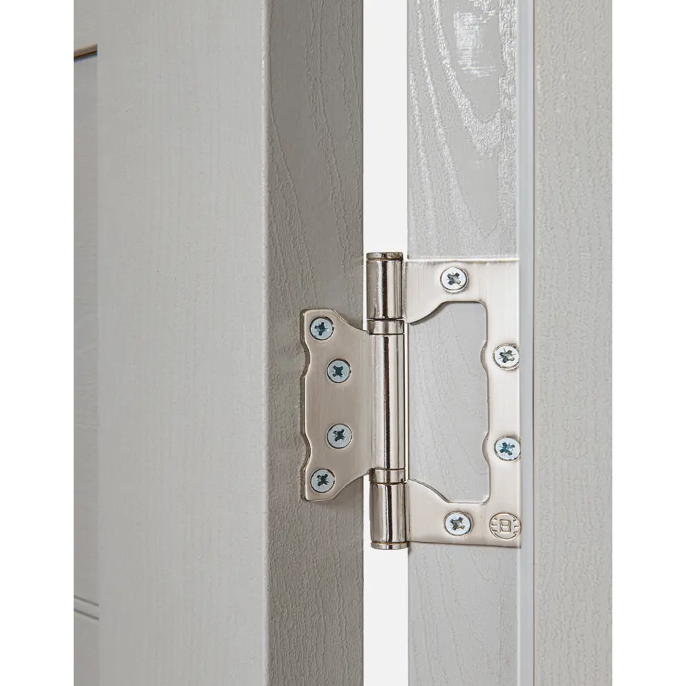 Дверь межкомнатная со стеклом Аккорд 90x200 см Hardflex цвет белый с замком и петлями 89407900 STLM-2169669 PORTIKA  - Вид №4