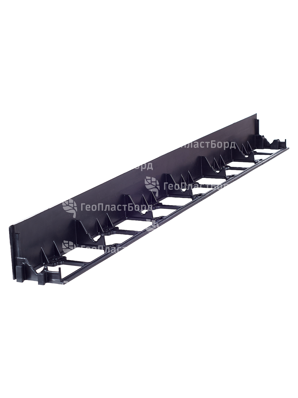 Пластиковый бордюр 78 мм, длина 1 м ГеоПластБорд GPBST-47 - Вид №21