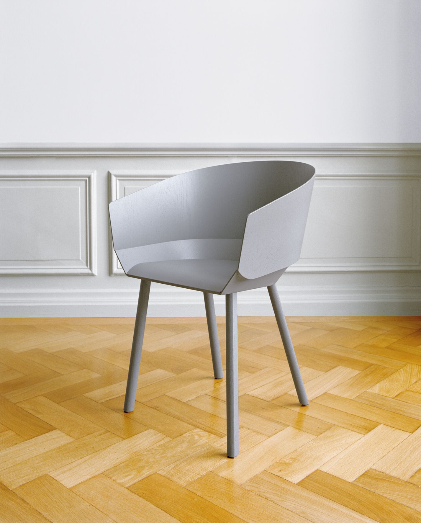 Деревянный стул с подлокотниками e15 Houdini ARCH-00099423 - Вид №7