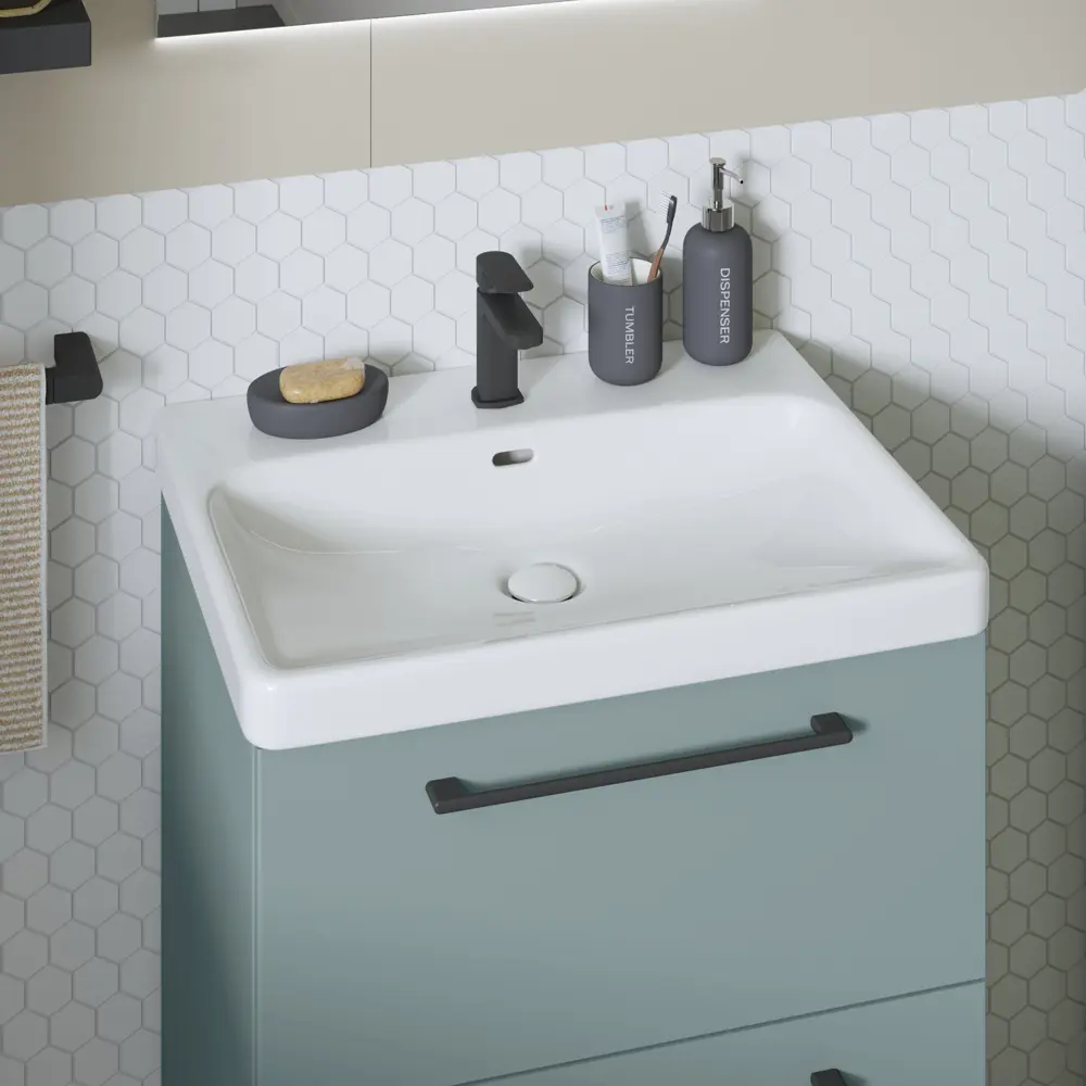 SENSEA Remix — встраиваемая керамическая раковина 61 см 82924184 STLM-0037976 - Вид №9