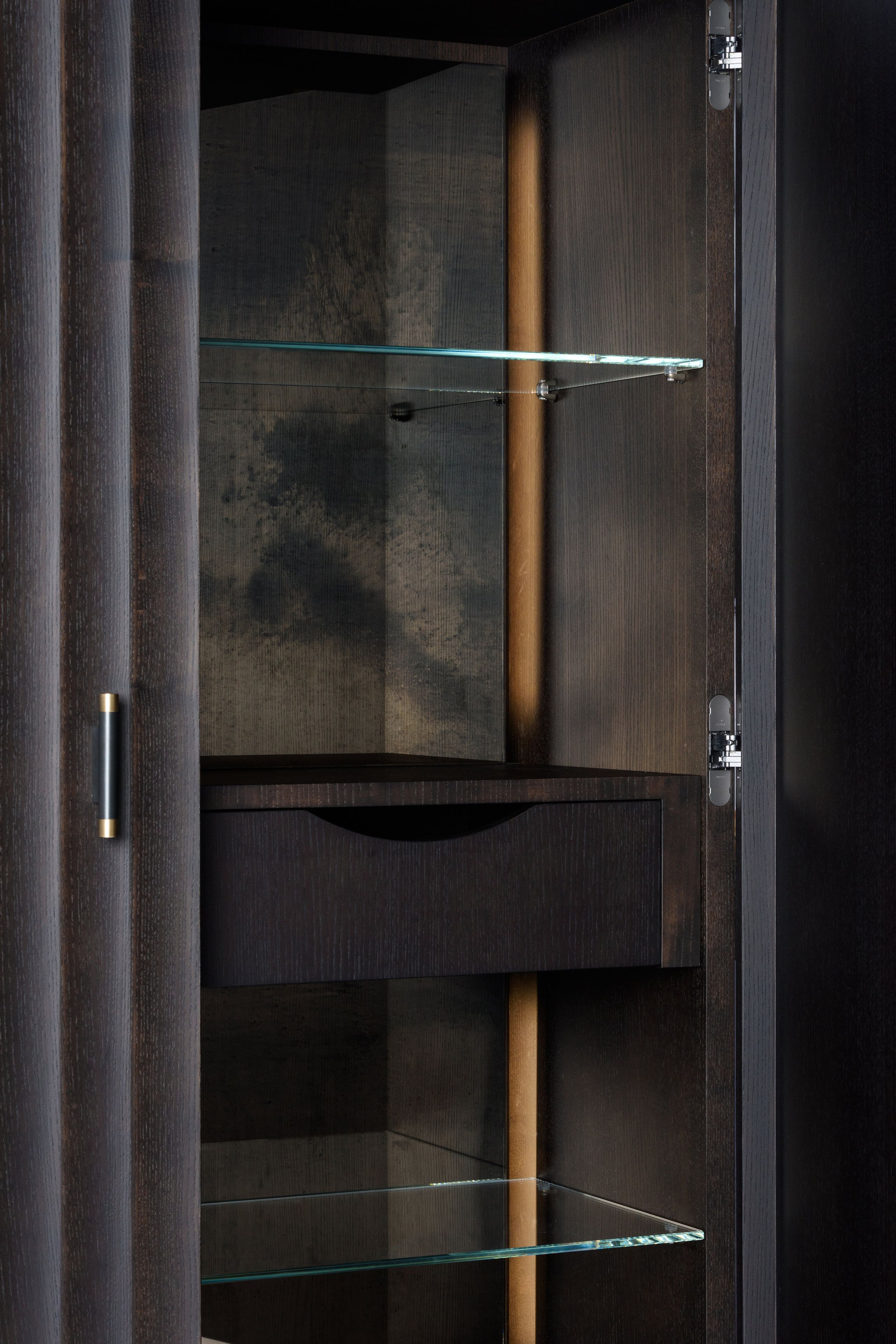 Деревянный барный шкаф со встроенным освещением Bellotti Ezio Delfi ARCH-00151723 - Вид №3