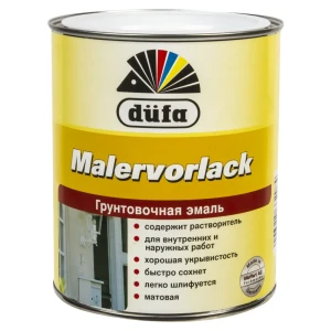 Грунт-эмаль матовая Dufa цвет белый 750 мл 12412272 STLM-2191574