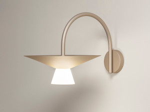 Металлический светодиодный настенный светильник с регулируемой яркостью