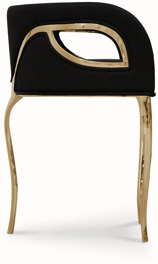 KOKET Мягкое бархатное кресло с подлокотниками Chandra sun-id-1505883 - Вид №3