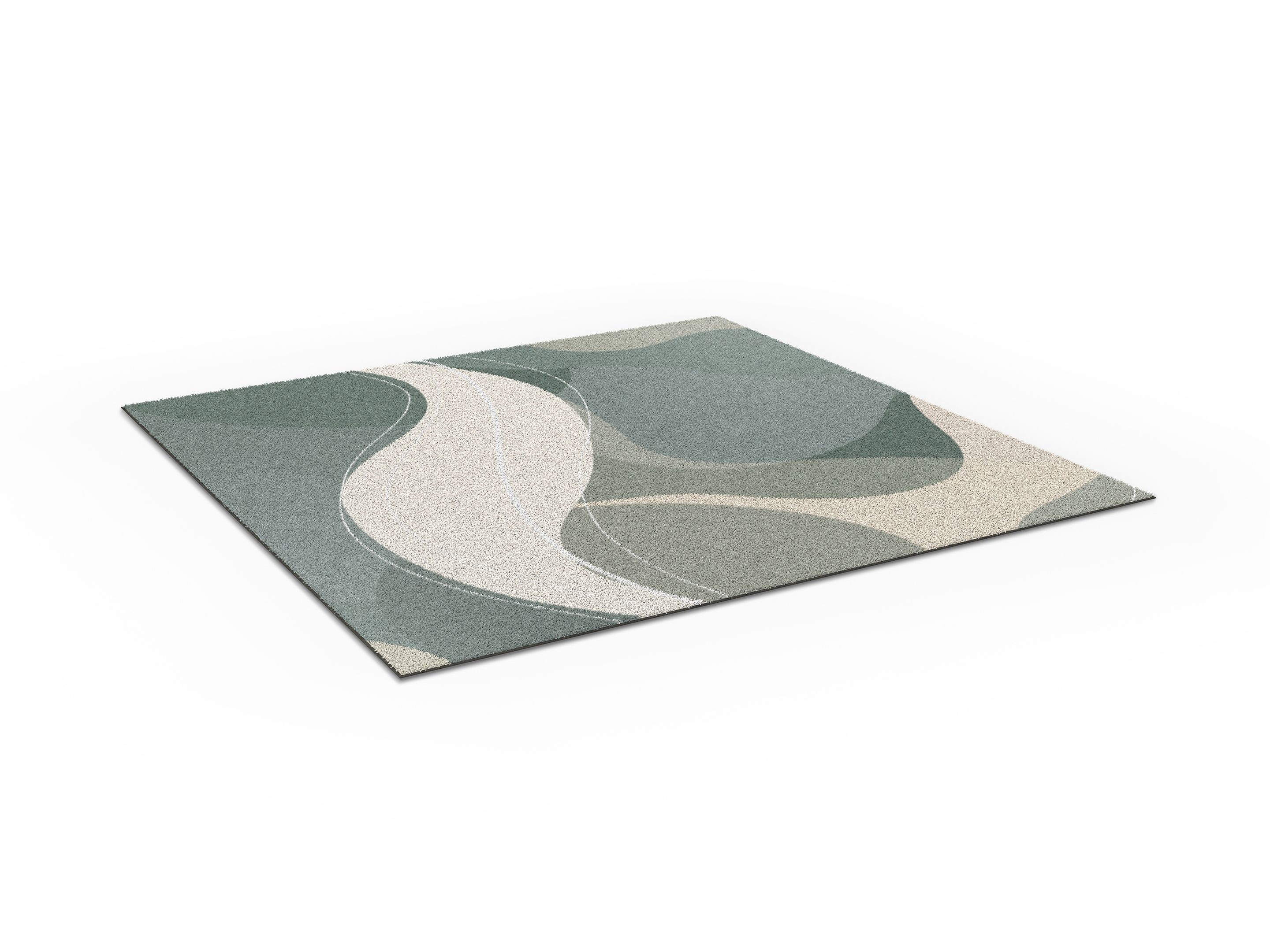 Полиамидный квадратный узорчатый ковер MOMENTI Home &amp ARCH-00149881