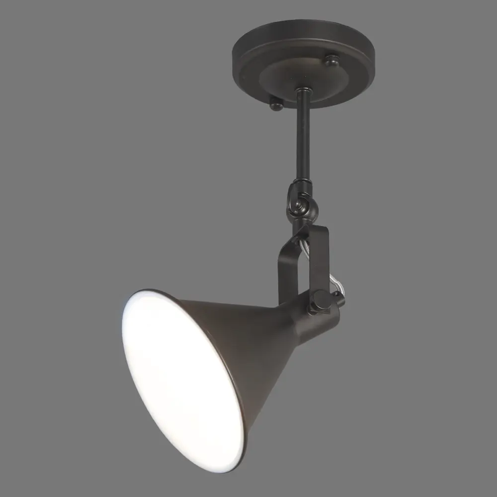 Спот поворотный Gaston 1 лампа 3 м² цвет чёрный/белый 18714263 STLM-2097107 J-LIGHT  - Вид №3