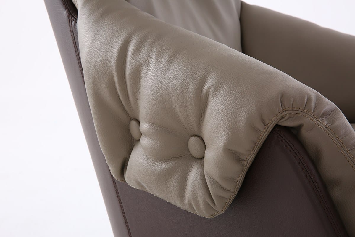 Кожаное вращающееся кресло с подголовником Grado Design ARCH-00056815 - Вид №1