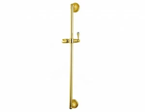 033224.000.00 Штанга для душа с держателем и кристаллами сваровски Золото 24К