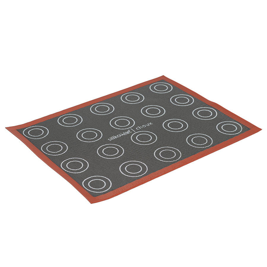 70.113.00.0065 Коврик для выпечки eclair & choux 30 х 40 см двусторонний силиконовый Silikomart  - Вид №8