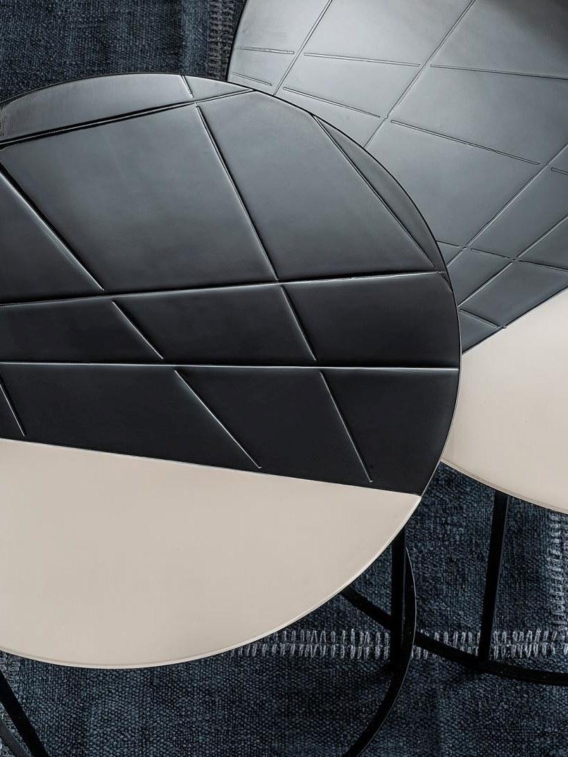 Casamilano Круглый журнальный столик из мдф для гостиной sun-id-1505724 - Вид №3