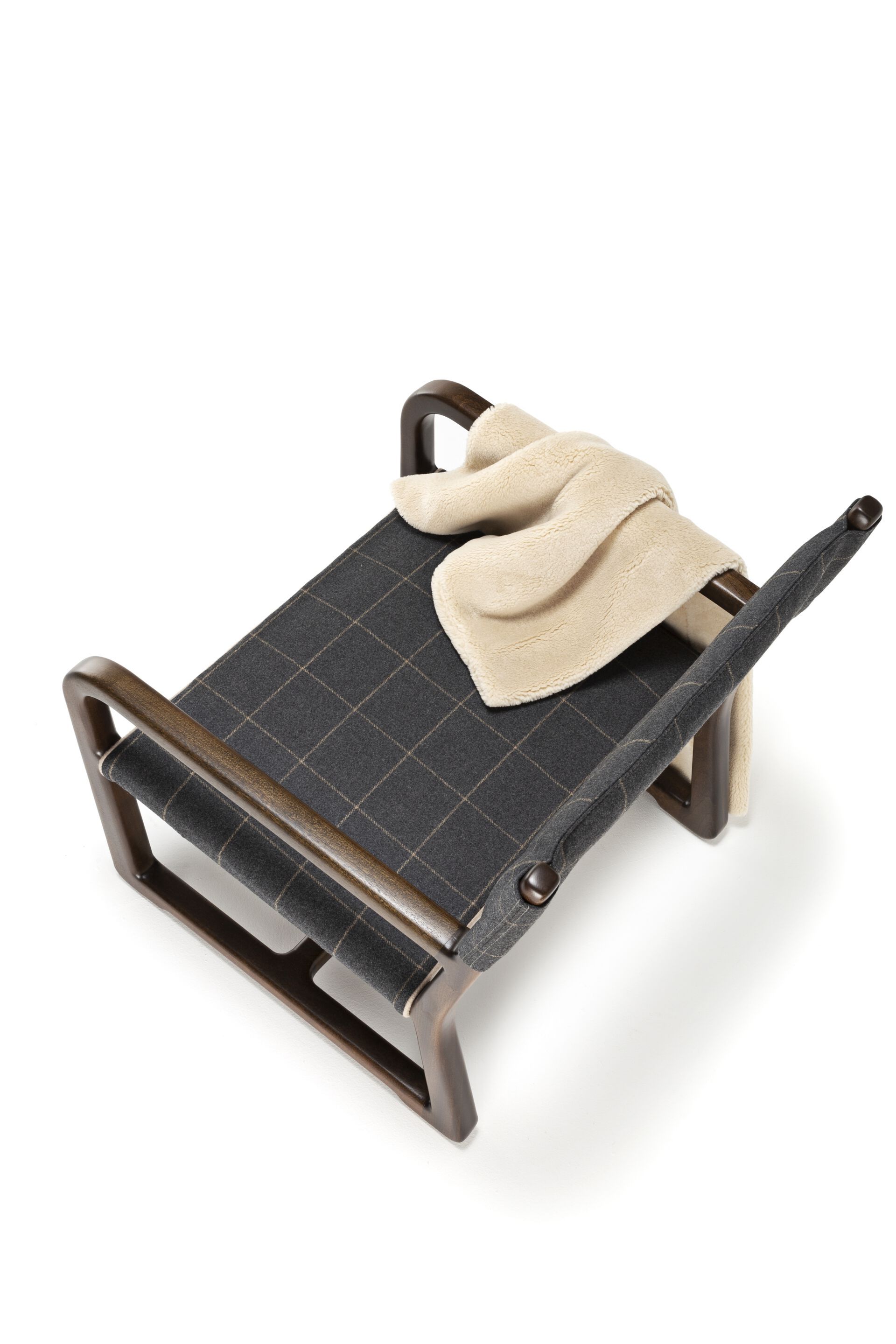 Садовое кресло из красного дерева и ткани с подлокотниками Exteta Loro Piana Interiors, Delight Chairs St. Moritz от Exteta ARCH-00083542 - Вид №5