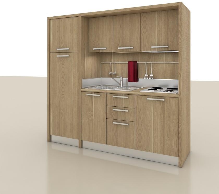Mobilspazio Мини-кухня из дерева Zeus K133 - Вид №6