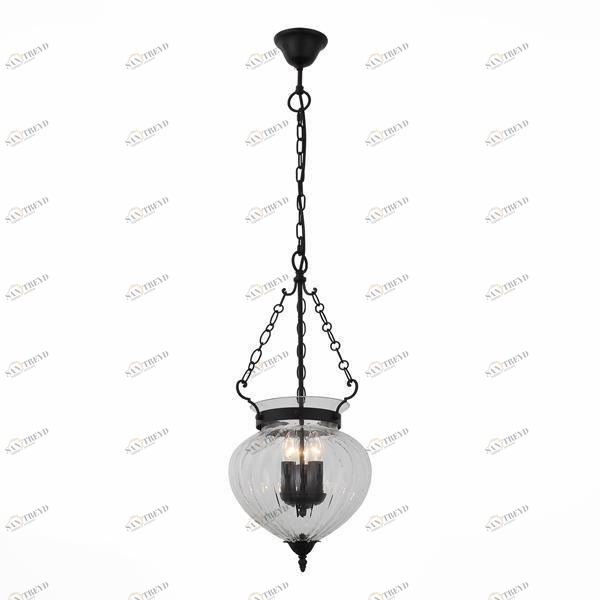 Подвесная люстра ST Luce Sotto SL317.413.03 ST LUCE ДИЗАЙНЕРСКИЕ, SOTTO 108519 Черный 