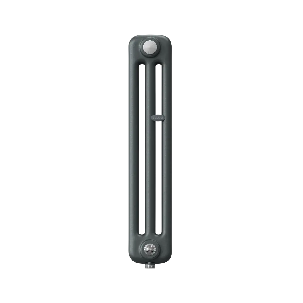 Радиатор трубчатый Rifar Tubog TUB 3057-08 DV1 TI 500/103 8 секций нижнее подключение сталь серый 88492294 STLM-2174944 - Вид №2