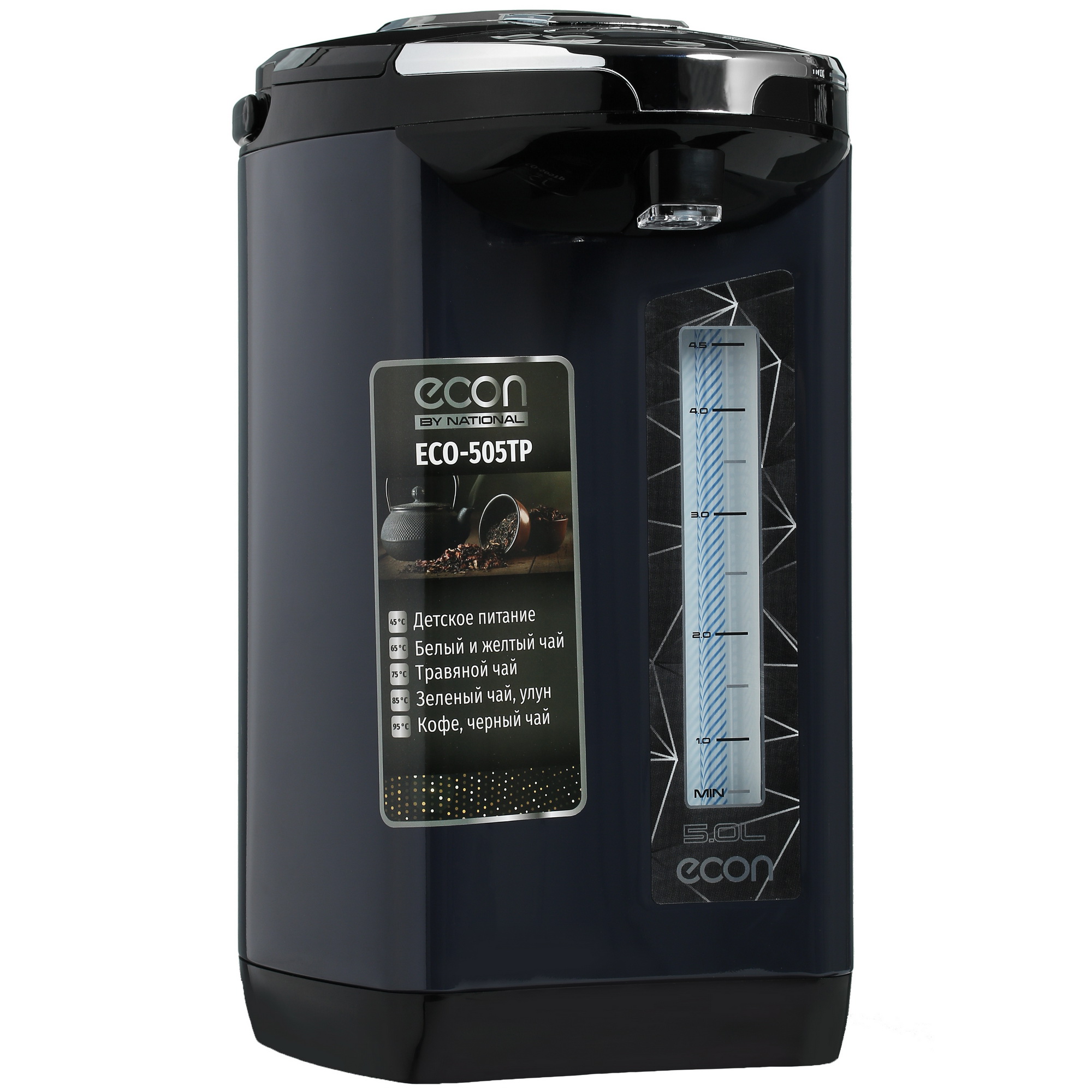 4814255 Термопот ECON ECO-505TP черный STDN-0113600