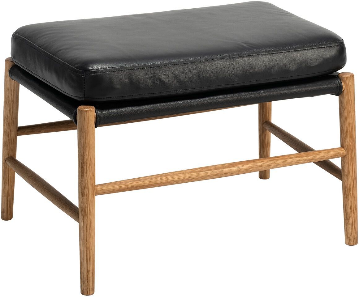 Подставка для ног из дуба и кожи Hans K Bremen ARCH-00114902