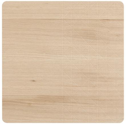 GAN Квадратный дубовый журнальный столик Silaï sun-id-1453240 - Вид №3