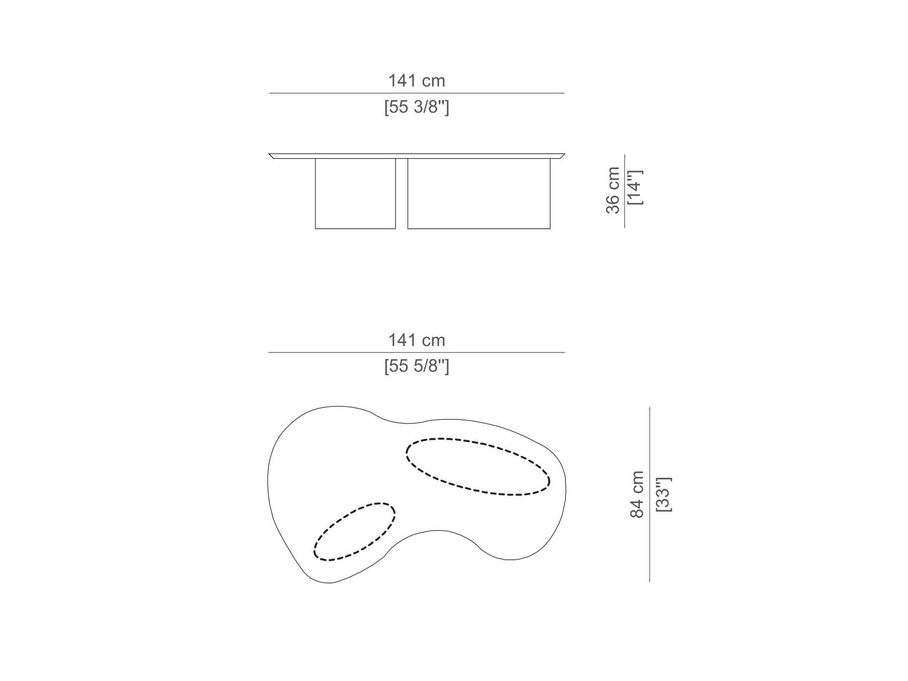 Журнальный столик из натурального камня Davani Vitality ARCH-00070483 - Вид №6
