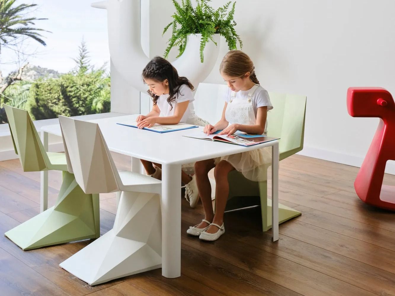 Штабелируемый стул из полипропилена Vondom воксель ARCH-00147737 - Вид №2