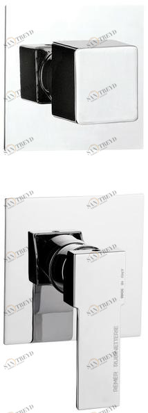 Remer Rubinetterie Смеситель для душа с переключателем на 5 положений Qubika Q95c