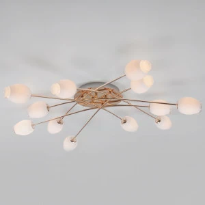 Потолочная люстра Eurosvet Tulip 30135 золото EUROSVET TULIP 220066 Белый