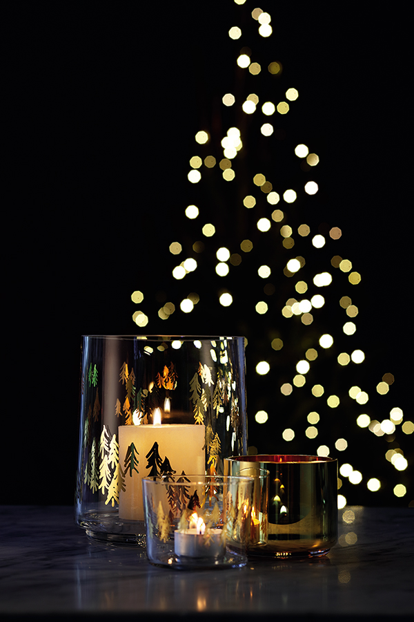 G060-07-157 Набор из 2 подсвечников fir matellic 6 см LSA International  - Вид №1