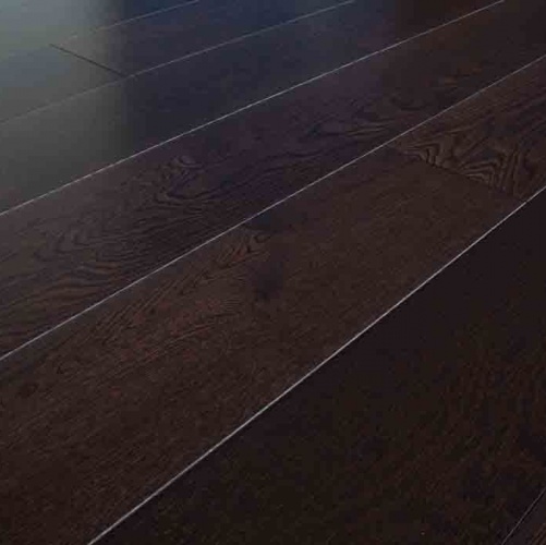 Массивная доска Magestik floor С покрытием Шоколад Дуб (Гладкая) 300-1800х120 мм MGK Magestic floor 2600300225 - Вид №7