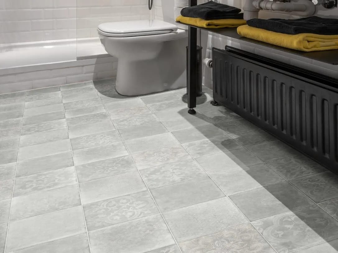 Нескользящий виниловый пол с цементным эффектом BEAUFLOR Elite ARCH-00106034