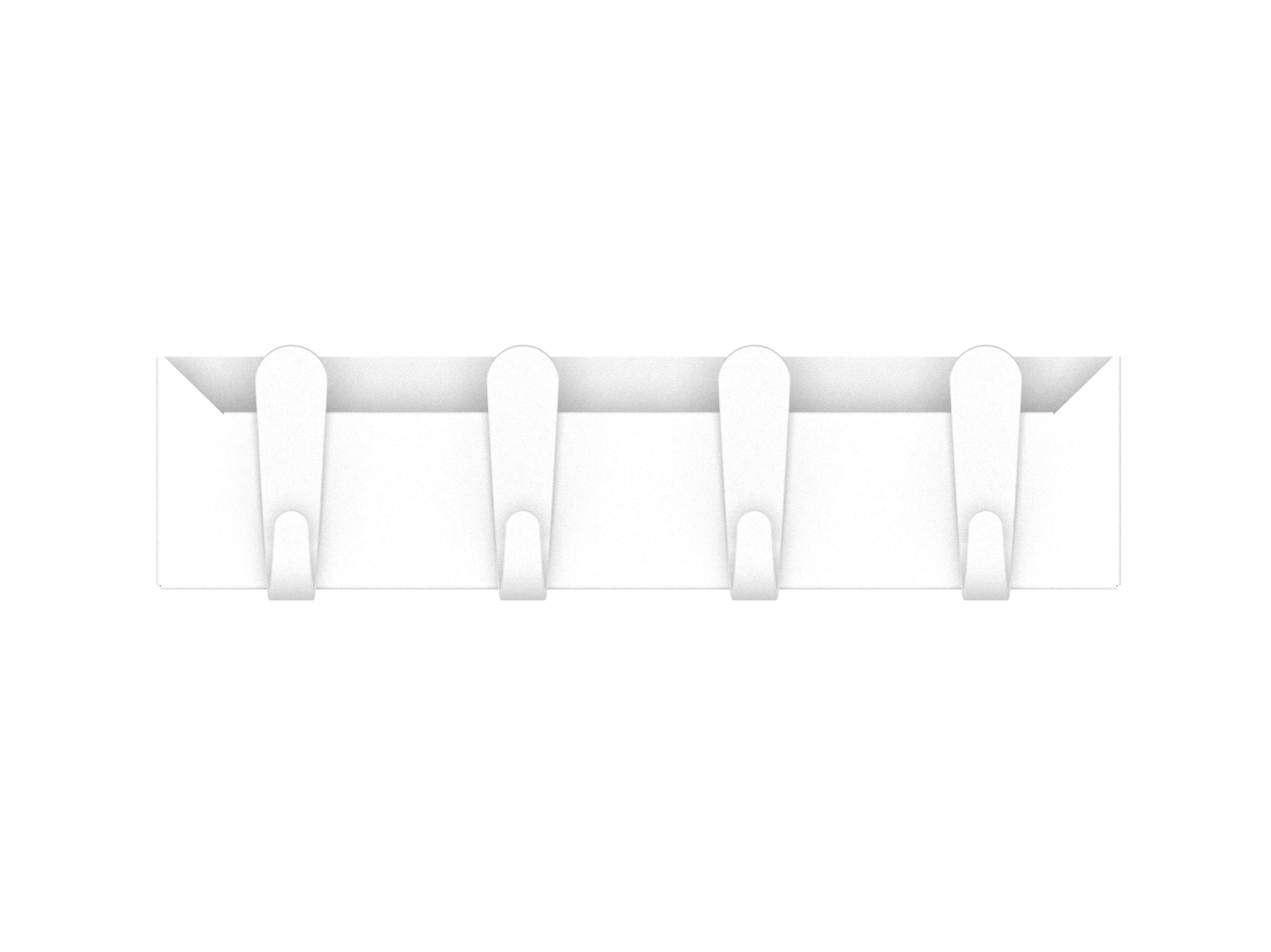 Стальная и пластиковая настенная вешалка FUNCTIONALS KROK BOX ARCH-00066491 - Вид №8