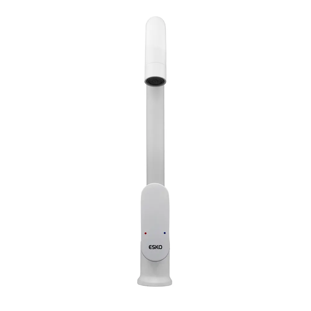Смеситель кухонный Esko Annecy AN 519W высота 33.4 см цвет белый 89338345 STLM-2141888 AN519W - Вид №7