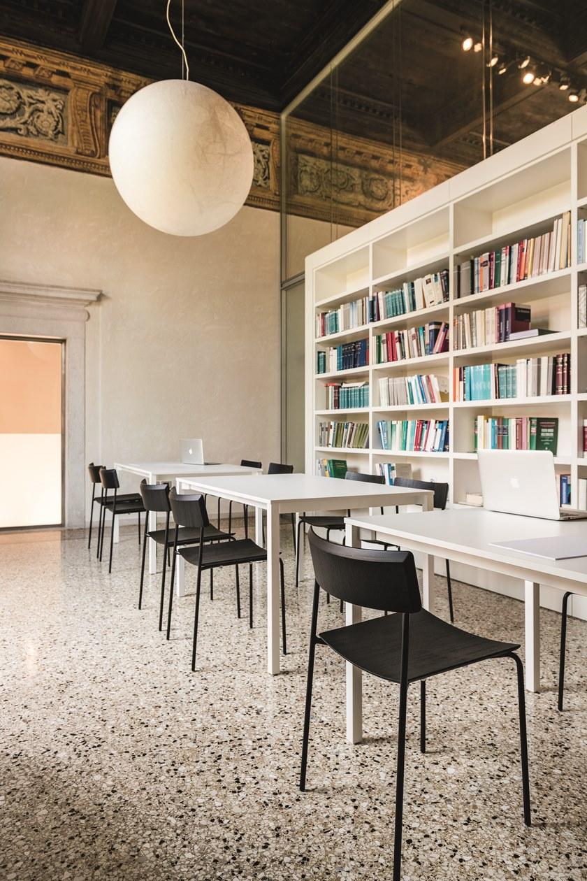 Midj Штабелируемый стул из дерева и стали Mito sun-id-1492170 - Вид №2