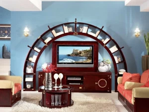 Caroti Самонесущая оборудованная стена с подставкой под телевизор Arkata 833