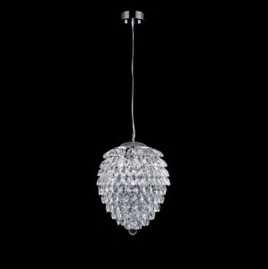 Подвесной светильник Crystal Lux Charme SP2+2 LED Chrome/Transparent CRYSTAL LUX ДИЗАЙНЕРСКИЕ, CHARME 071395 Прозрачный