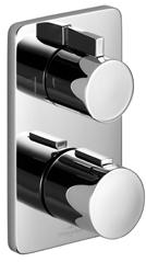 36426960-33 Термостат, для скрытого монтажа с двухсторонней регулировкой объема подачи воды - чёрный матовый Villeroy & Boch CULT DornBracht