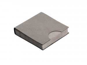 98804 HIPPO anthracite-grey салфетница 17х17см;LIND DNA